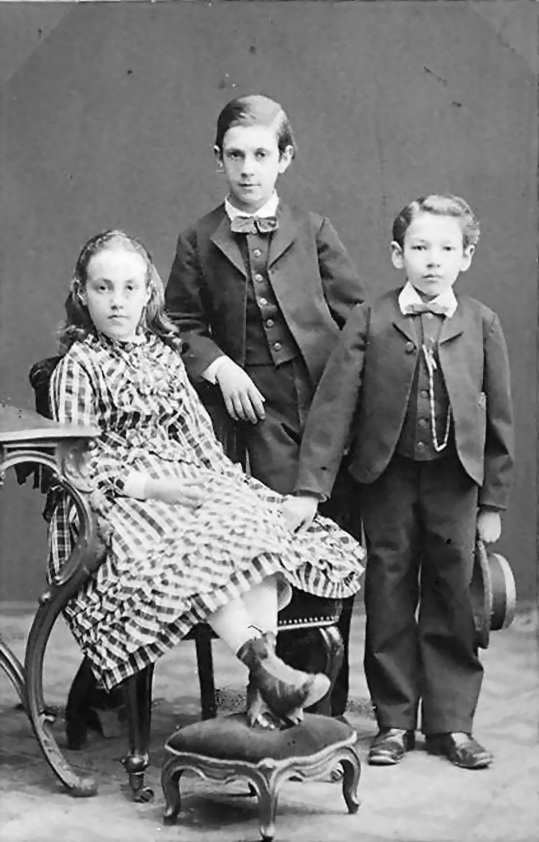 Emmy (1860-1893), Emil (1857-1940) and Otto (1856-1909)