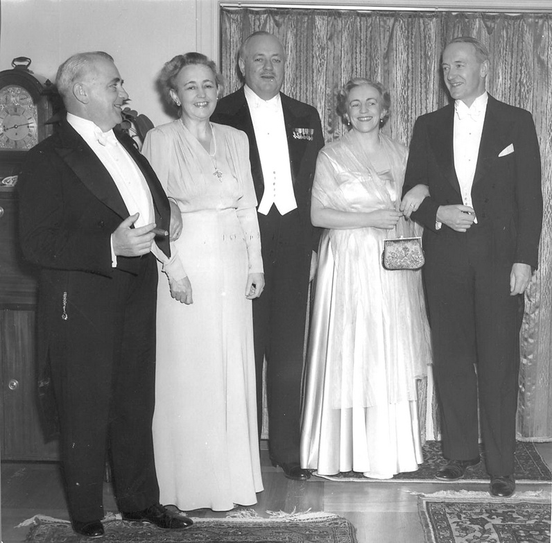 Herman, Emy (Mickan), Helge, Sigrid (Siggan), and Gösta.