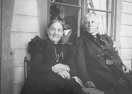 Emilie, Daniel's widow, and Emma